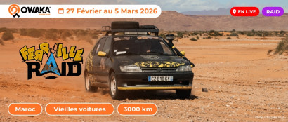 Le Ferraille Raid : c'est maintenant en live sur Owaka !