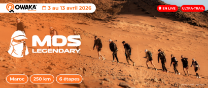 MDS Legendary 2026 : la 40ème édition est lancée – Suivez le live tracking