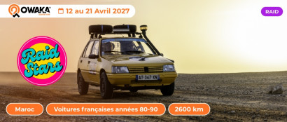 Raid Stars : le nouveau raid vintage au Maroc rendant hommage aux voitures françaises des années 80 et 90
