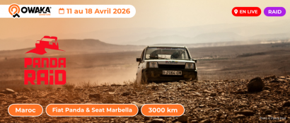 Le Panda Raid c'est maintenant en live sur Owaka !