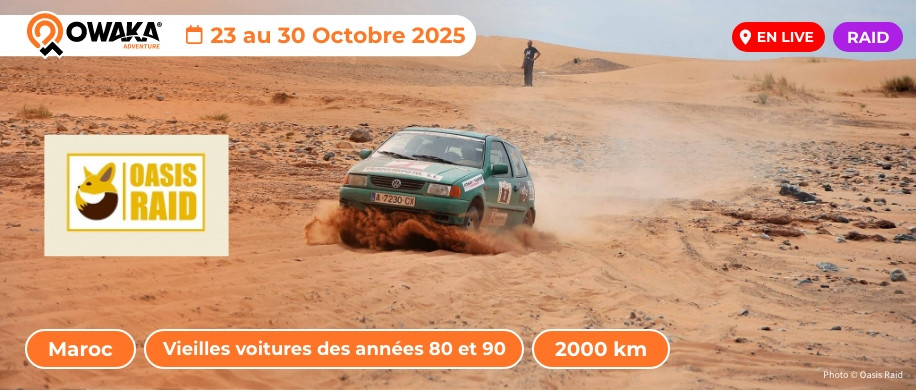 Oasis Raid 2025 c'est maintenant en live sur Owaka !