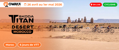 🚴‍♂️ Top départ pour la Skoda Titan Desert Morocco 2026 en live sur Owaka !