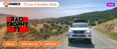 Raid Trophy 71 : une aventure en 4x4 au Maroc