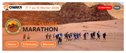 Raidlight Desert Trophy au Maroc en 2026 : Trail, Rando ou 200km non-stop c'est la Trans Desert Marathon