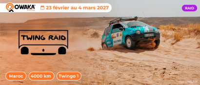 🏁 Twing Raid 2027 : Partez à l’aventure au Maroc au volant de votre Twingo 1 !