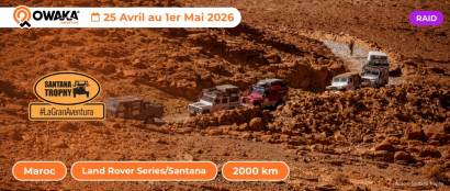 Santana Trophy : un raid en 4x4 Land Rover au Maroc, entre défi mécanique et aventure humaine