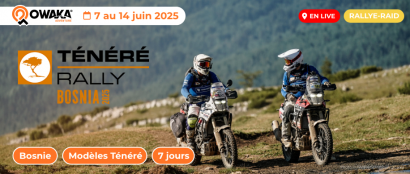 Ténéré Rally Bosnia 2025 : suivez le live tracking de l'aventure Yamaha en Bosnie avec Owaka