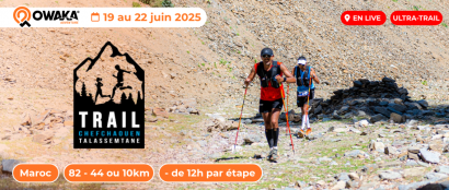 Top départ du Trail Chefchaouen Talassemtane 2025 : c'est maintenant en live sur Owaka !