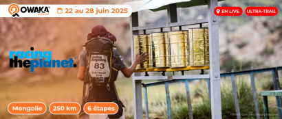 Suivez l'ultra-trail Gobi March by Racing The Planet en Mongolie en live sur Owaka !
