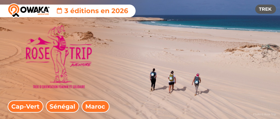 Trek Rose Trip en 2026 : Maroc, Sénégal ou Cap-Vert ? Choisissez votre aventure solidaire 100% féminine