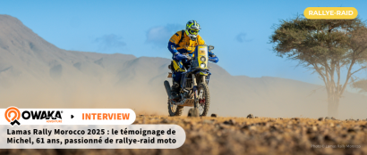 Lamas Rally Morocco 2025 : le témoignage de Michel, 61 ans, passionné de rallye-raid moto