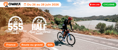 Le 555 Alpes-Maritimes by BikingMan c'est maintenant en live sur Owaka ! 