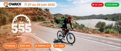 Le 555 Alpes-Maritimes by BikingMan c'est maintenant en live sur Owaka ! 