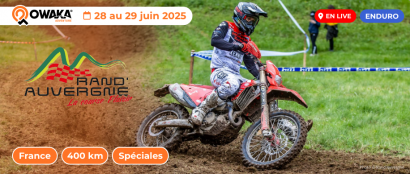 Enduro en Auvergne : suivez la Rand'Auvergne 2025 en live avec Owaka