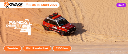Panda Desert 4x4 : le raid culte en Fiat Panda dans le désert tunisien