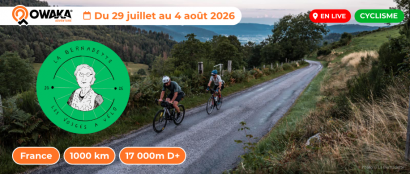 La Bernadette, l'épreuve d'ultracycling de 1000 km dans les Vosges c'est maintenant en live !