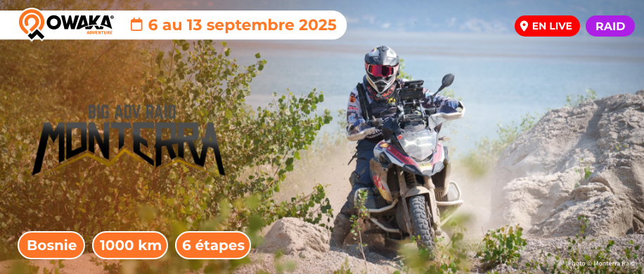Un raid pour les trails et maxi trails à suivre en live dès maintenant sur Owaka : Monterra Raid 2025