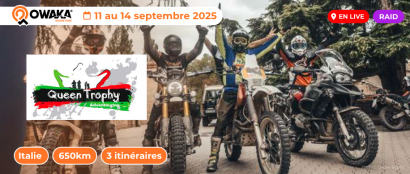 Suivez le live tracking des pilotes sur le Queen Trophy 2025 en Italie !