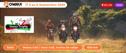 Suivez le live tracking des pilotes du Queen Trophy en Italie