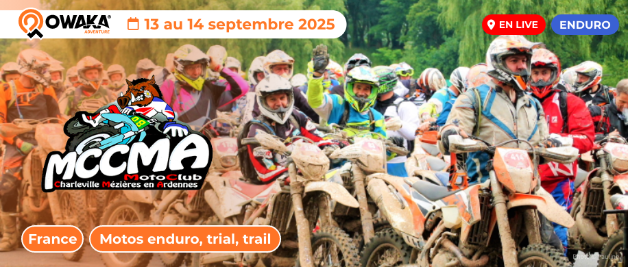Top départ de la Transardennaise 2025, suivez le live tracking disponible sur Owaka !