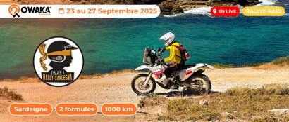 Suivez en direct le parcours des pilotes du Swank Rally en Sardaigne 2025 !
