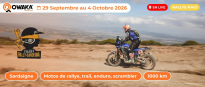 Suivez en direct le parcours des pilotes du Swank Rally di Sardegna !