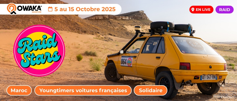 Suivez le Raid Stars en direct sur Owaka Live !