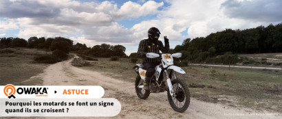 Pourquoi les motards se font un signe quand ils se croisent ?