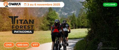 Top départ de la course VTT Titan Forest Patagonia ! Suivez les 400km en live sur Owaka !