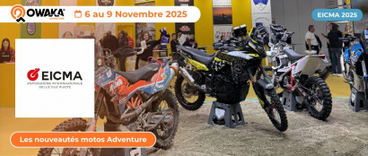 EICMA 2025 : les nouveautés motos adventure pour 2026