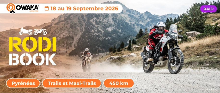 Rodibook : une aventure en moto trail et maxi trails dans les Pyrénées 
