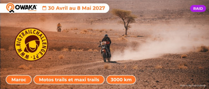Big Trail Challenge : un raid en moto trail au Maroc
