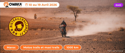 Big Trail Challenge : un raid en moto trail au Maroc