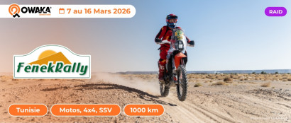 Fenek Tunisie Raid : un raid exceptionnel en Tunisie avec navigation au roadbook
