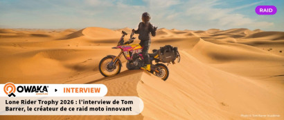 Interview de Tom Barrer sur le Lone Rider Trophy : concept et explications de ce raid moto pas comme les autres