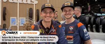 Interview de Benjamin Melot au Salon du 2 Roues de Lyon 2026 : le Dakar, un rêve réalisé ! ✅