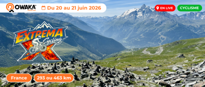 Suivez le live tracking de l'Extrema Cycling Ekoï 2026 dès maintenant sur Owaka