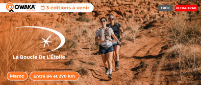 La Boucle de l'Étoile : trek, trail et ultra-trail dans le désert marocain. 3 aventures pour tous les niveaux