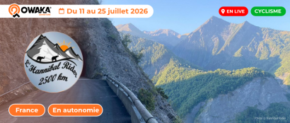 Hannibal Rider 2026 : traversée vélo Normandie-Alpes en autonomie